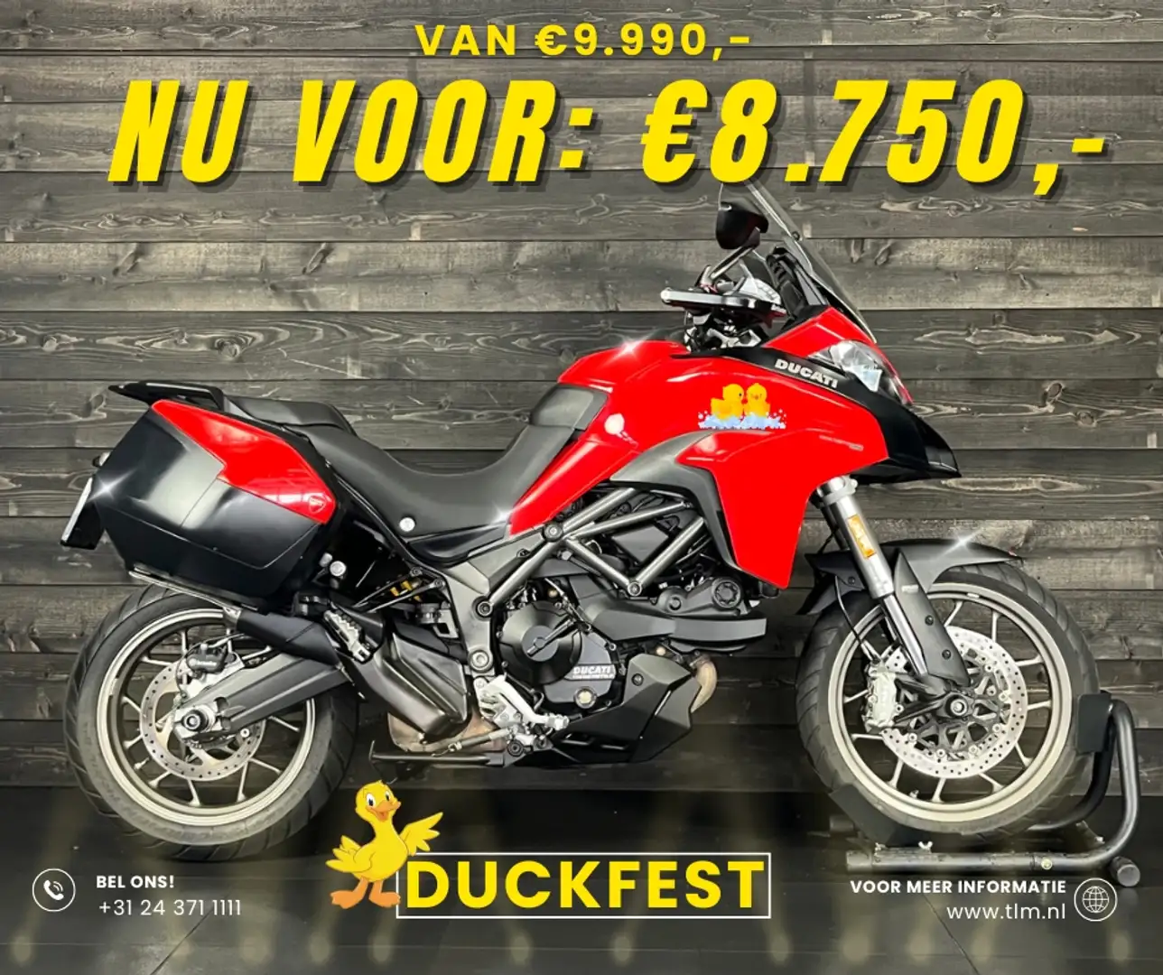 Ducati Multistrada 950 Rood - 1