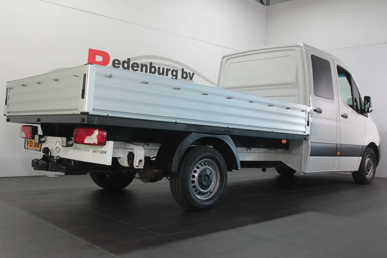 Mercedes-Benz Sprinter 317 1.9 CDI L3 RWD DC - 7 pers. - 3500 KG - Open b White - 2