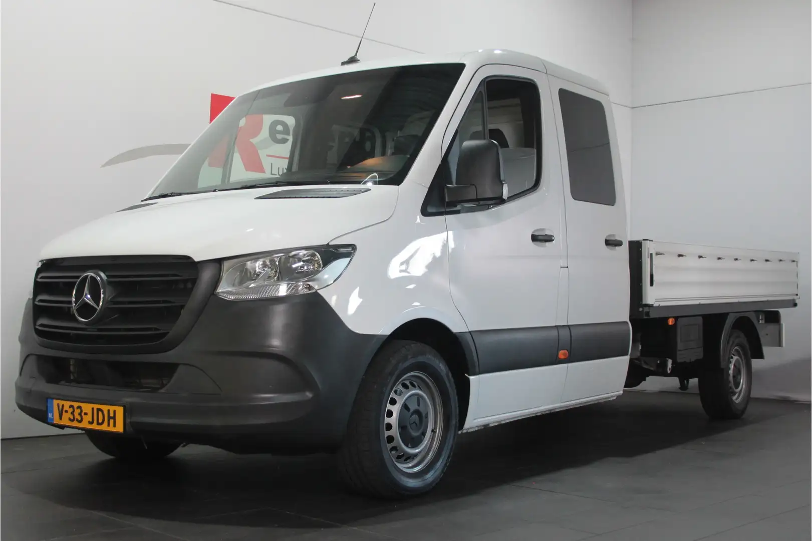 Mercedes-Benz Sprinter 317 1.9 CDI L3 RWD DC - 7 pers. - 3500 KG - Open b White - 1