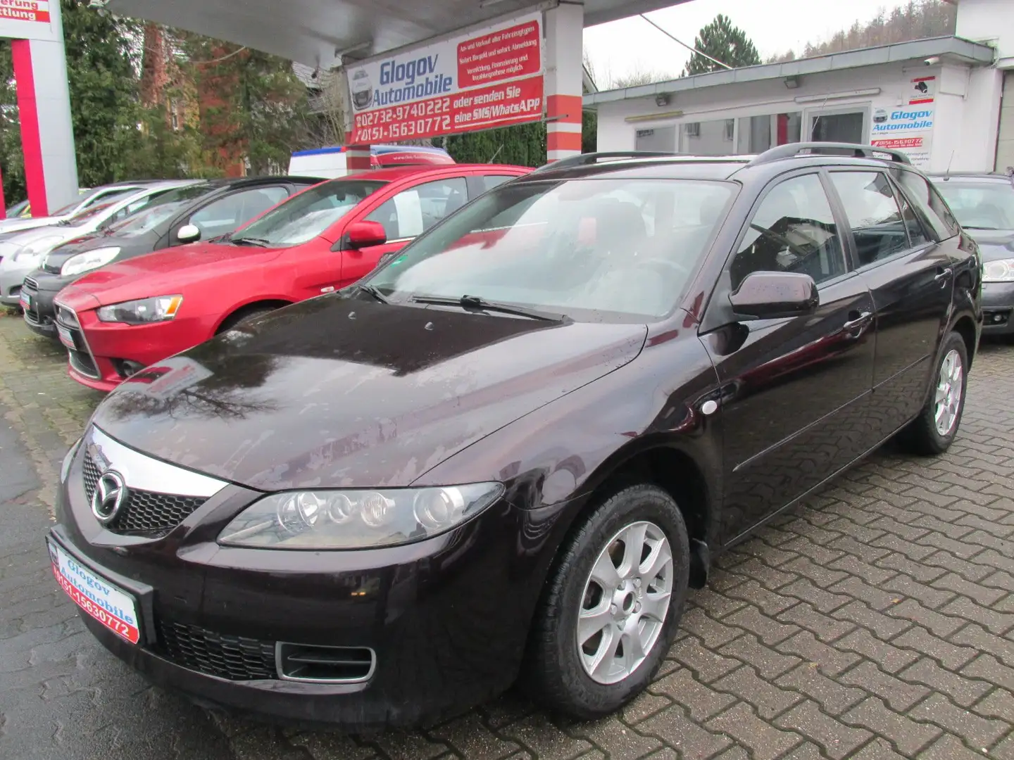Mazda 6 2.0 CD Sport Exclusive*ERST103000KM*MOTOR DEFEKT Noir - 1