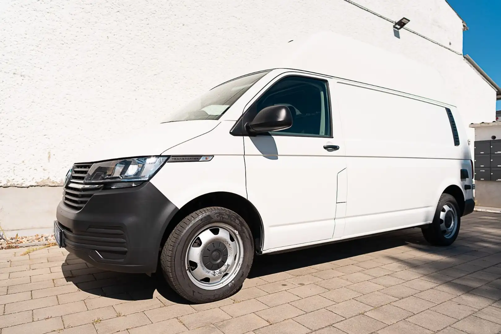 Volkswagen T6.1 Transporter 2.0 TDI Kasten Hoch lang FWD Weiß - 2