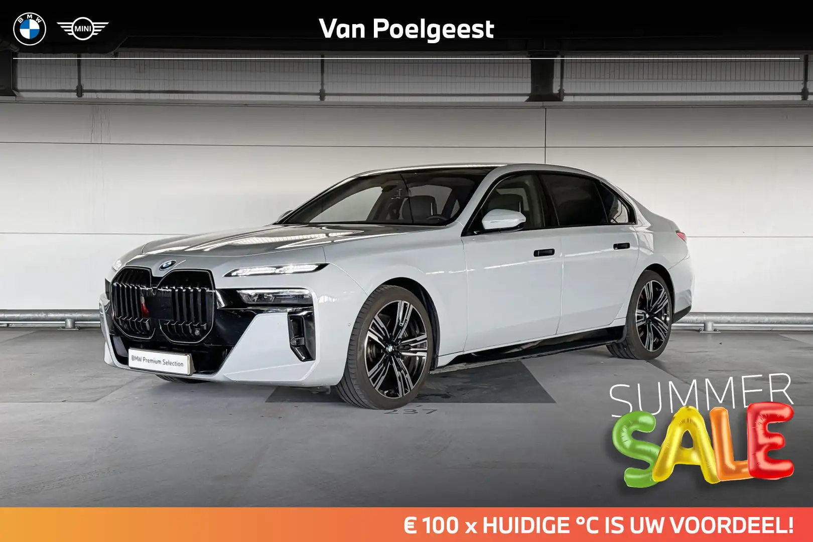 BMW i7 eDrive50 106 kWh | Summer Sale 100 Grijs - 1