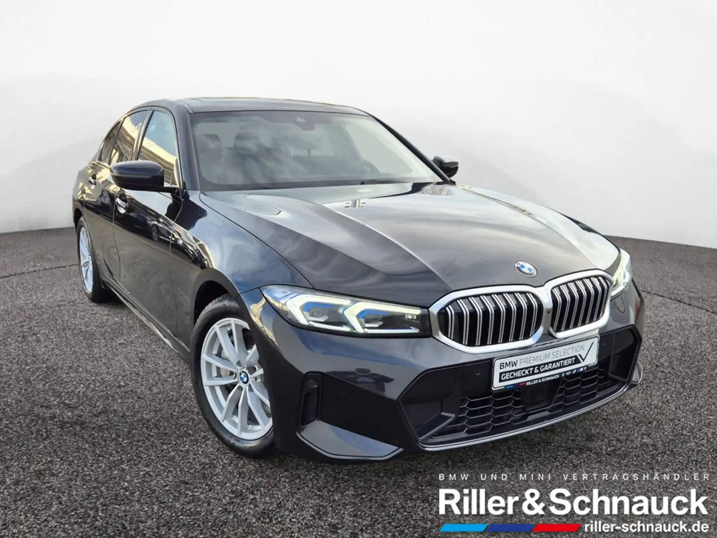 BMW 330 i xDrive M-Sport ACC+GLASDACH+360°KAM+HUD Schwarz - 2