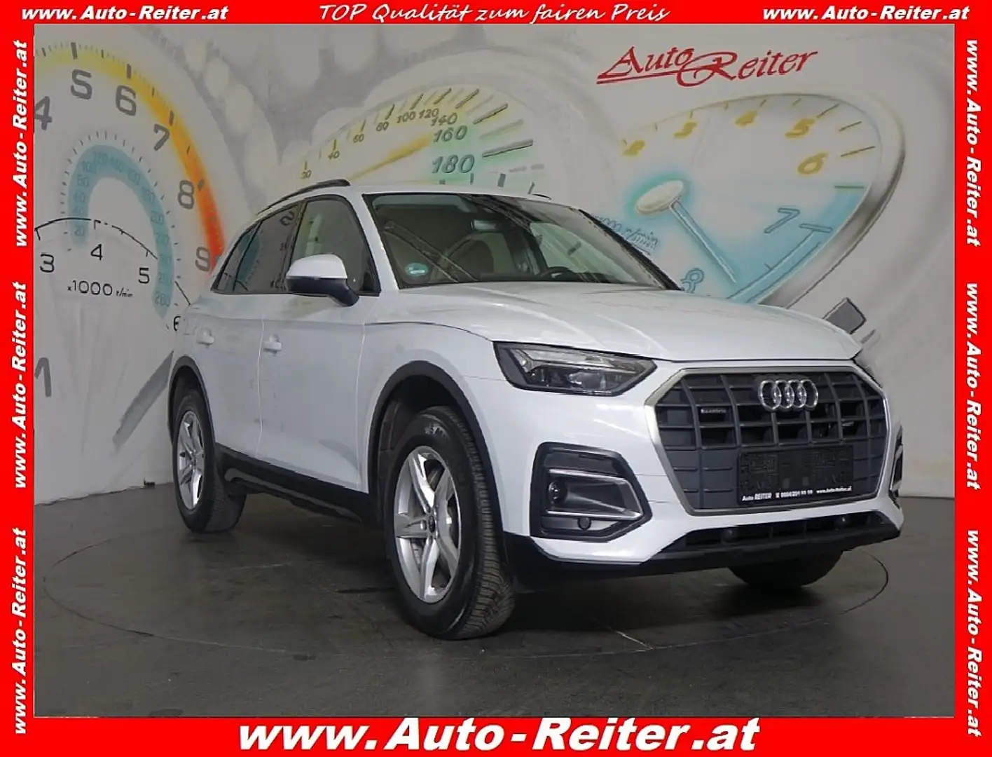 Audi Q5 40 TDI quattro S-tronic *LED, NAVI, VIRTUAL* Weiß - 1