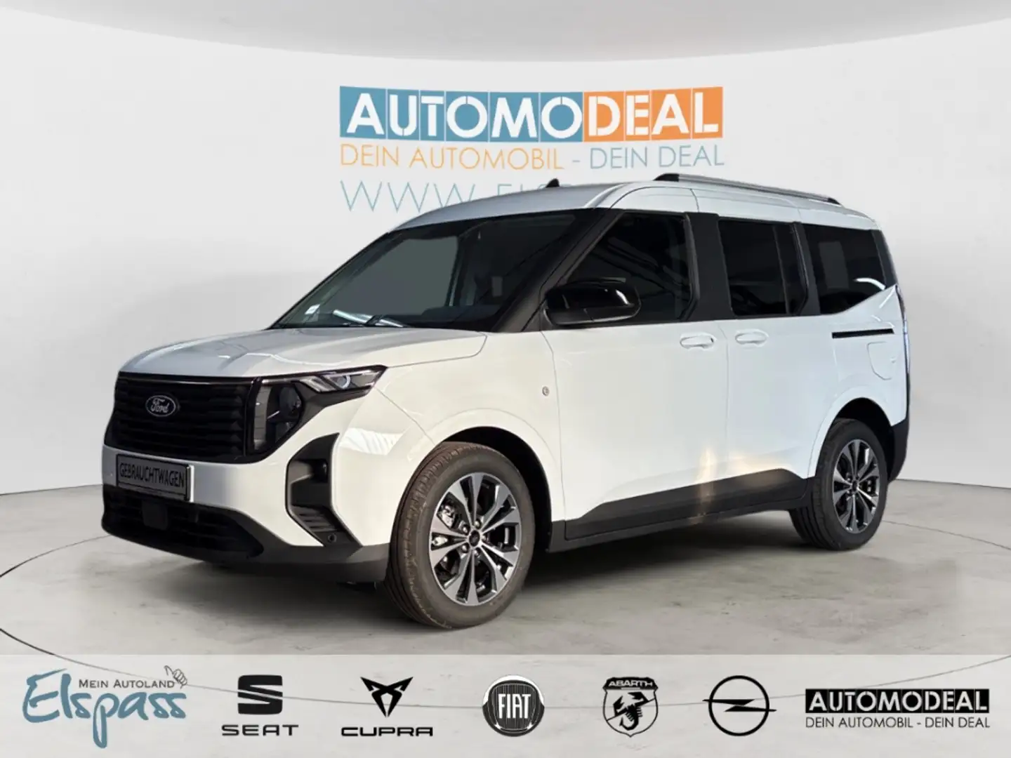 Ford Tourneo Courier Titanium AUTOMATIK DIG-DISPLAY KAMERA SHZ TEMPOMAT Weiß - 1