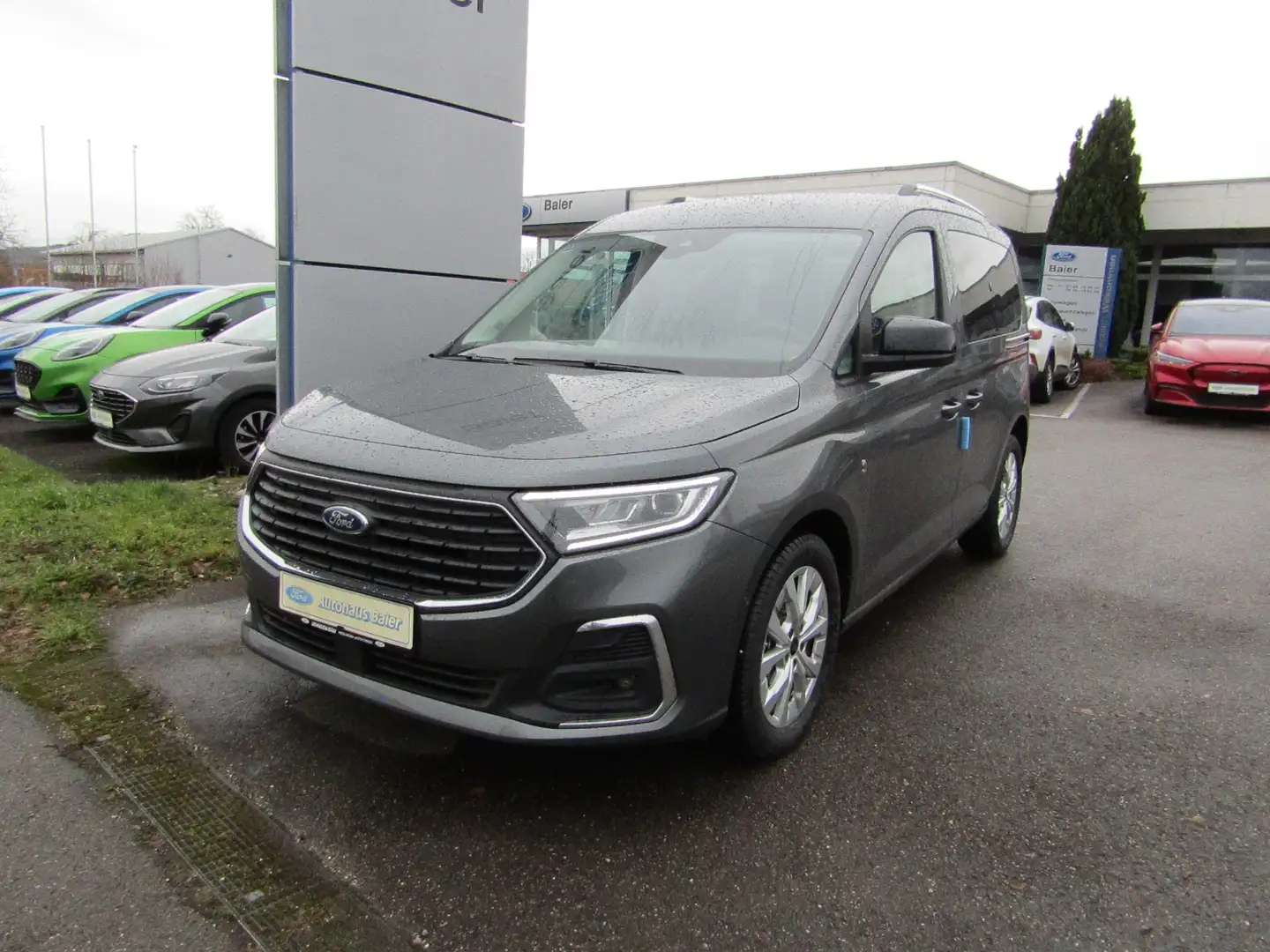 Ford Tourneo Connect Titanium - Key Free/AHK/Navi/ACC/ Gris - 2