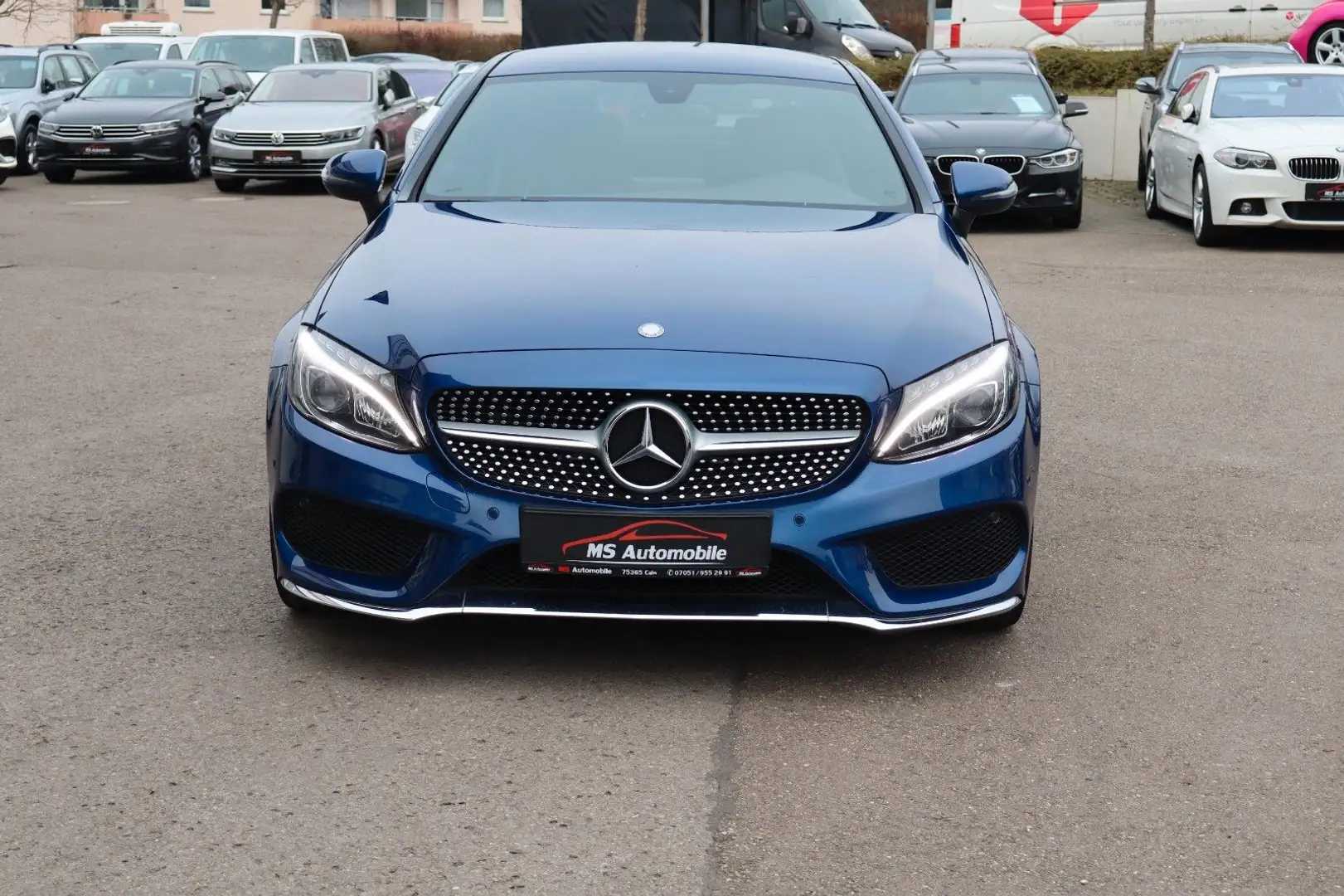 Mercedes-Benz C 200 Coupe 7G *AMG Line* Navi_LED_Ambiente Blau - 2