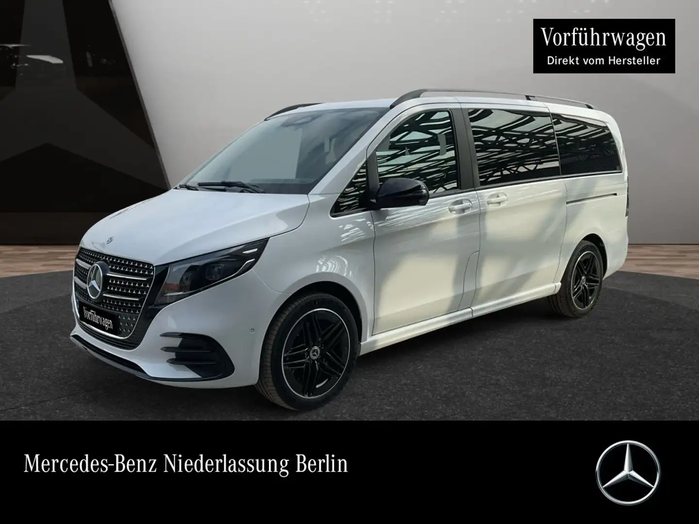 Mercedes-Benz V 300 d 4M AVANTGARDE+Allrad+AMG+SchiebDa+9G+AHK Blanc - 1