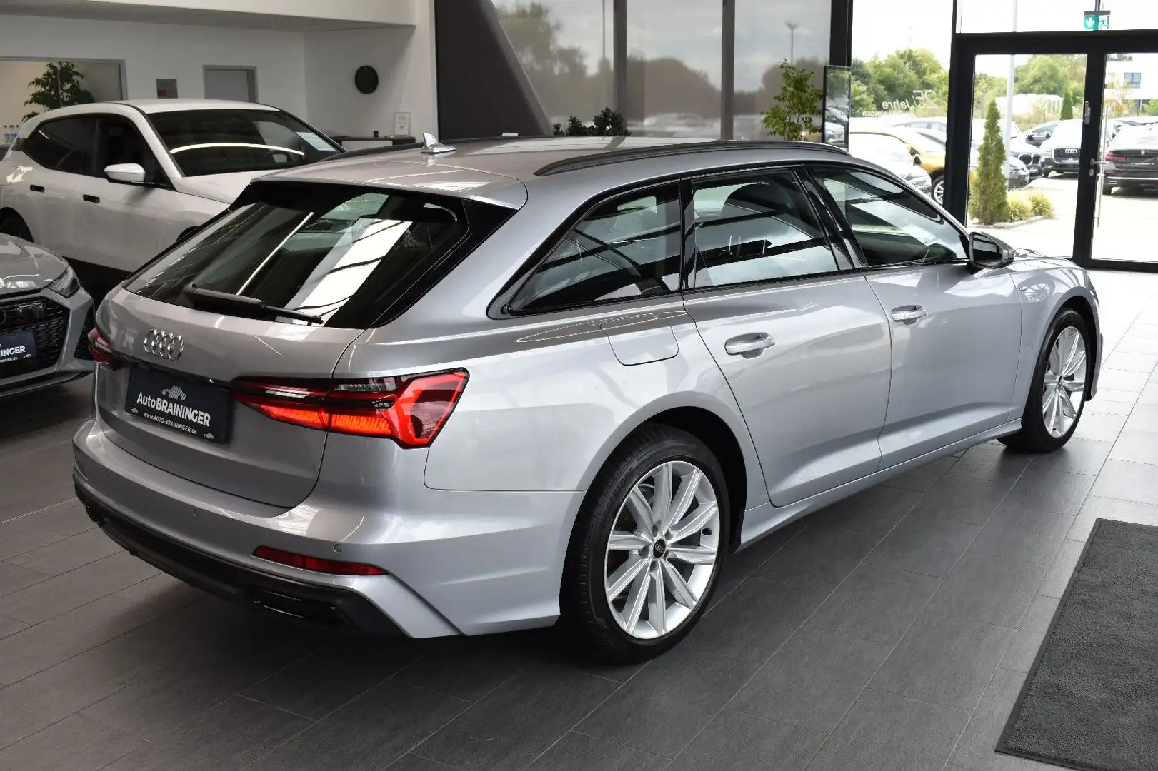 Audi A6 Av. 40TDI design S-Line S-tron. LED~VirtC~ACC Silber - 2