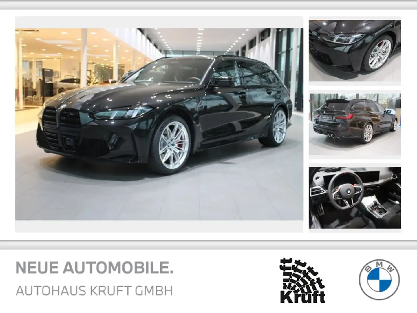 BMW M3 Competition xDrive Touring DRIVERS PACK+ACC+ESITZE Schwarz - 1