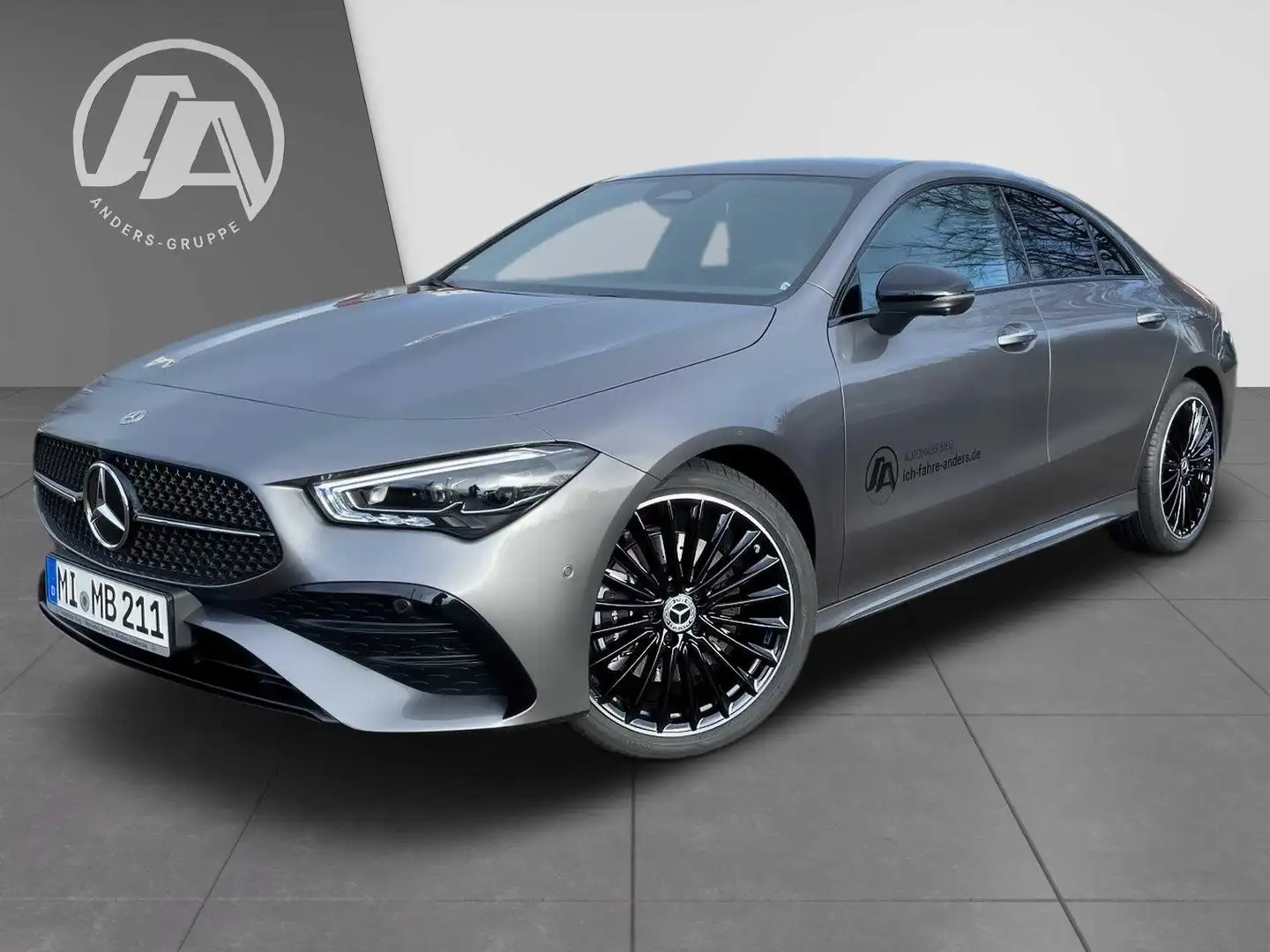 Mercedes-Benz CLA 200 AMG+Pano+Night+Distr.+360°+Multibeam Gris - 1