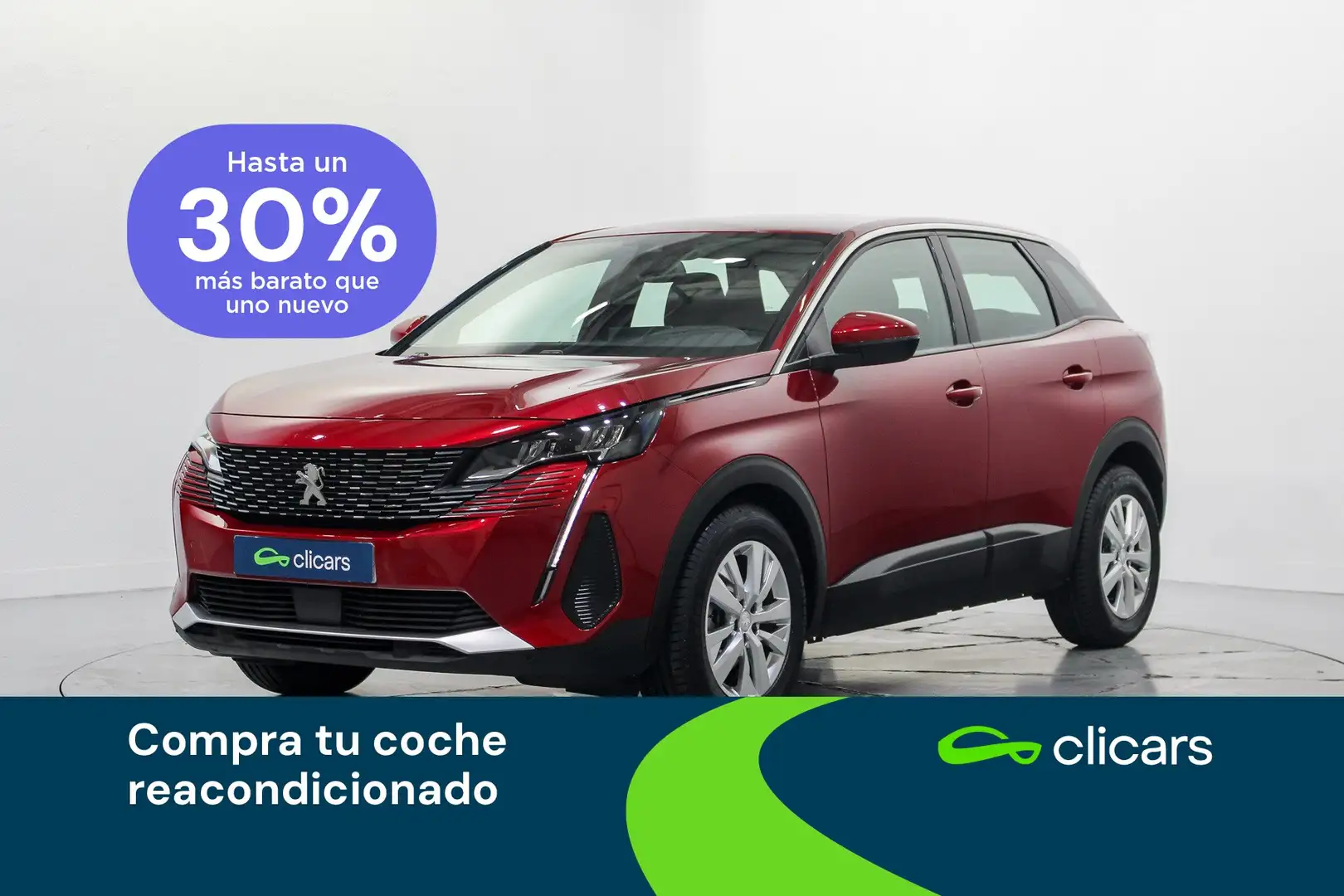 Peugeot 3008 1.5BlueHDi Active Pack S&S 130 Rosso - 1
