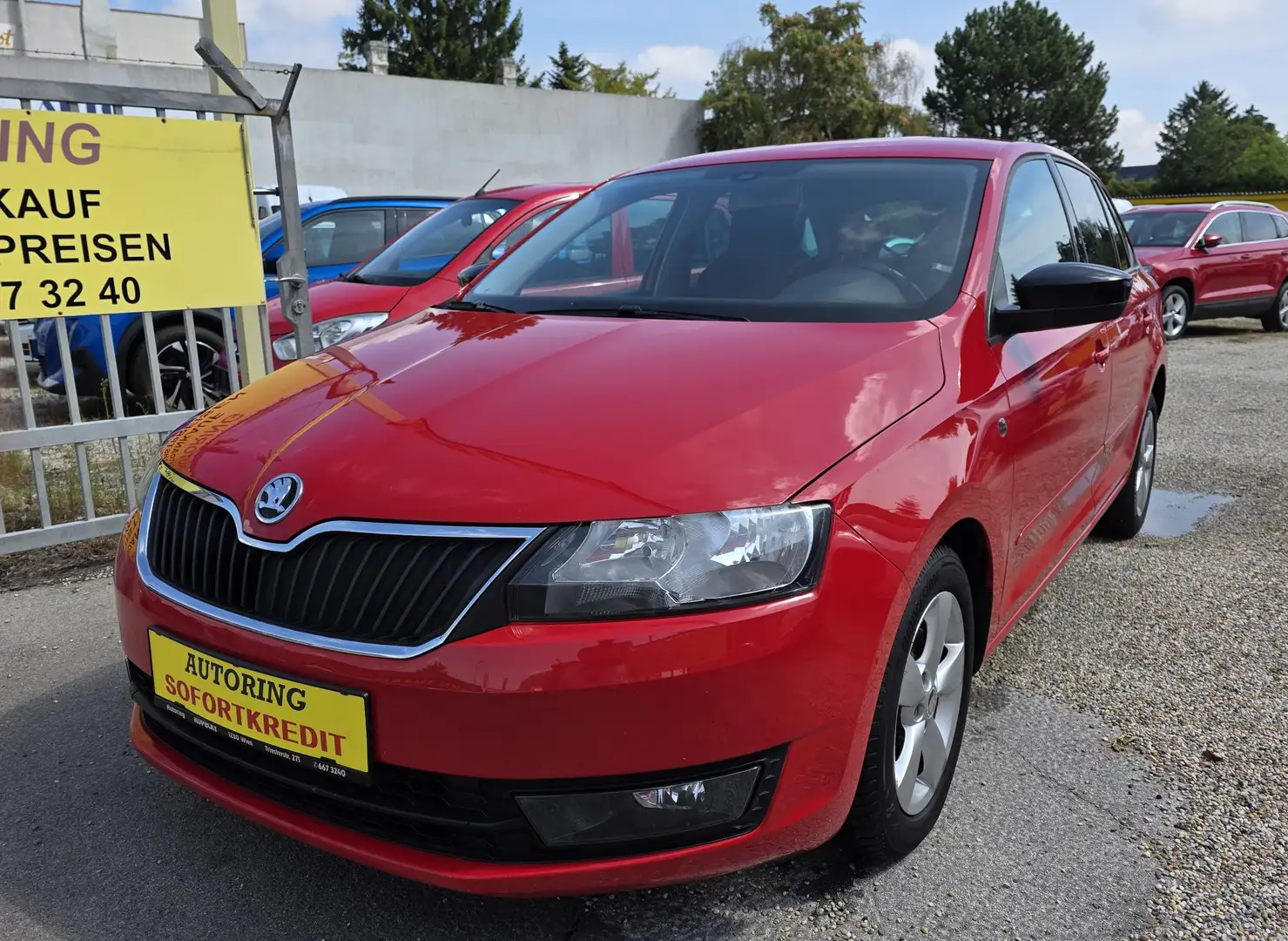 Skoda Rapid/Spaceback Rapid Spaceback 1,6 TDI Ambition Rot - 1