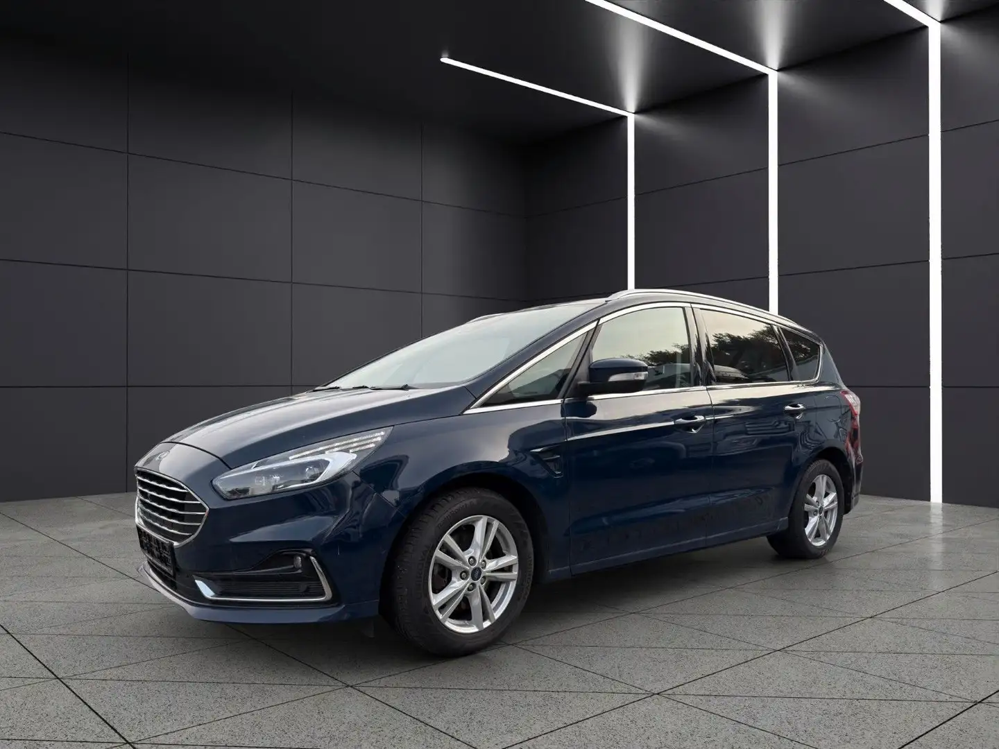 Ford S-Max Titanium 1. Hand 7 Sitze LED Navi Blau - 1