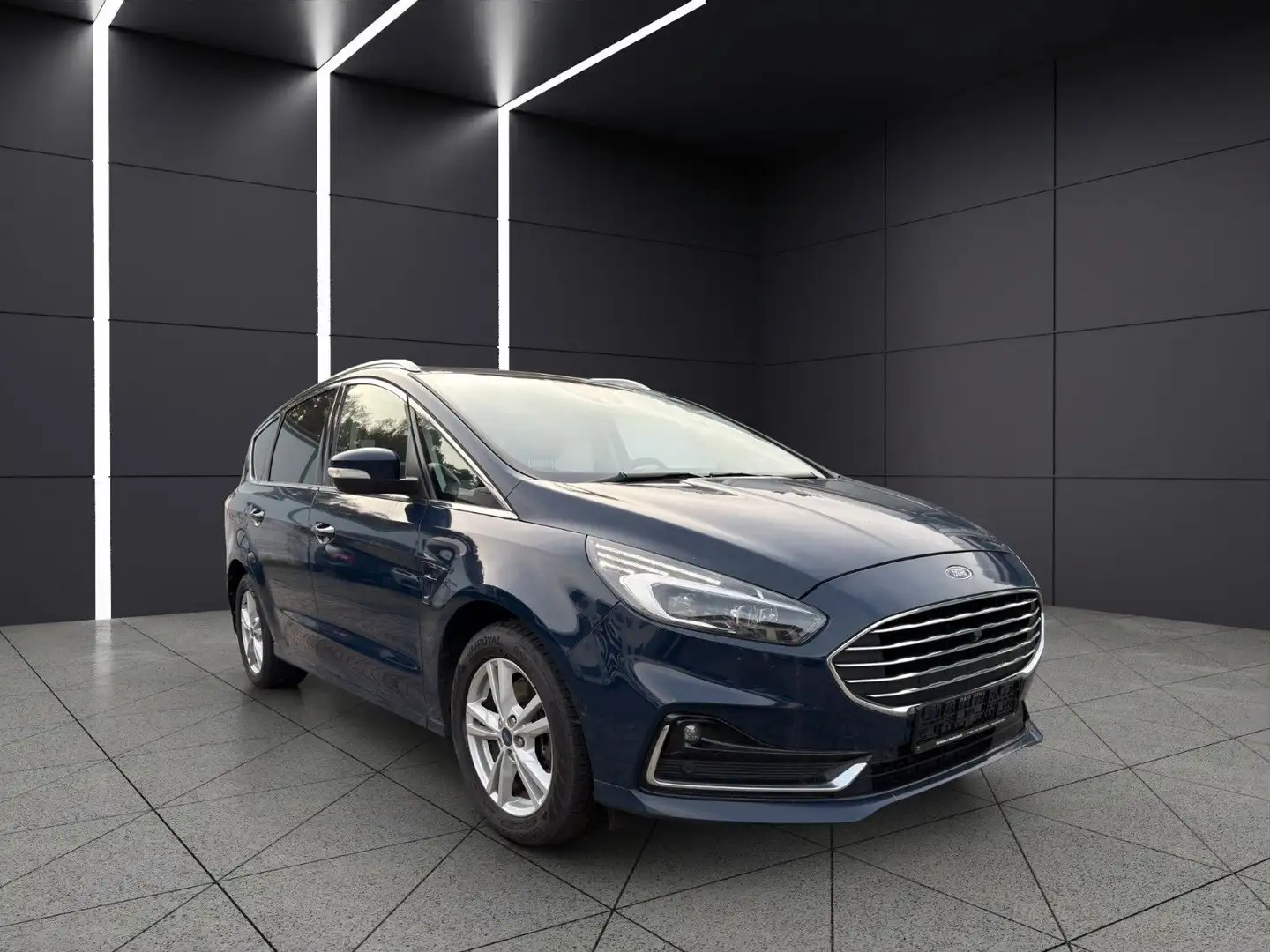 Ford S-Max Titanium 1. Hand 7 Sitze LED Navi Blau - 2