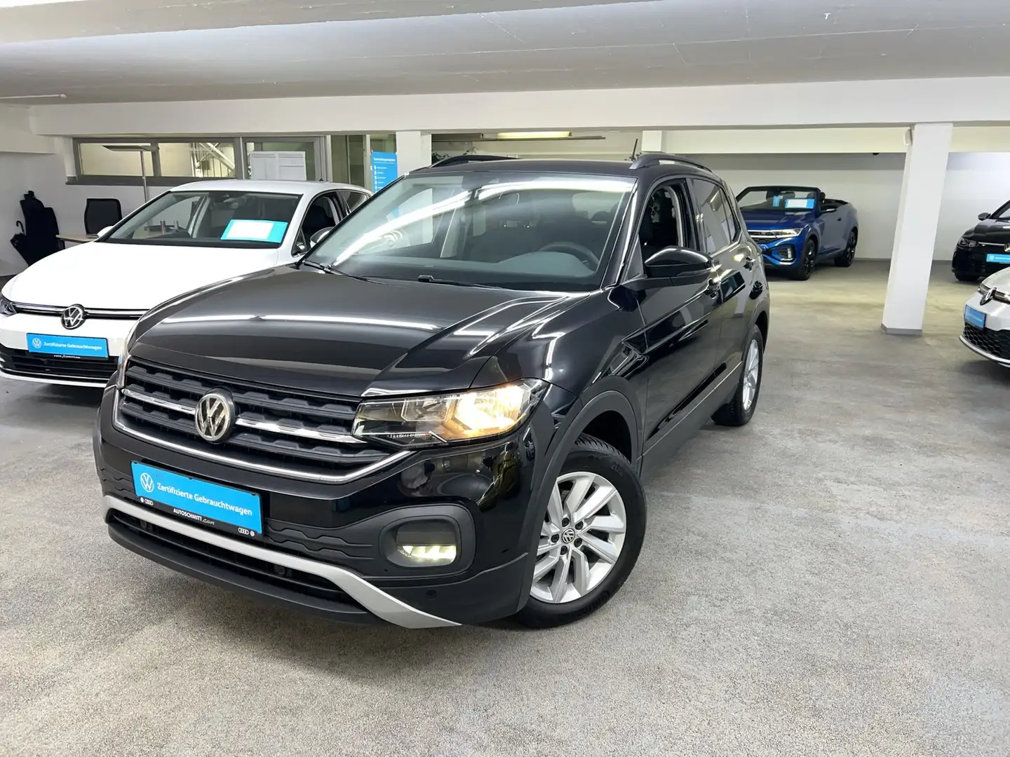 Volkswagen T-Cross Life 1.0 TSI NAVI+PDC+LM-Felgen+HU/AUneu Schwarz - 1