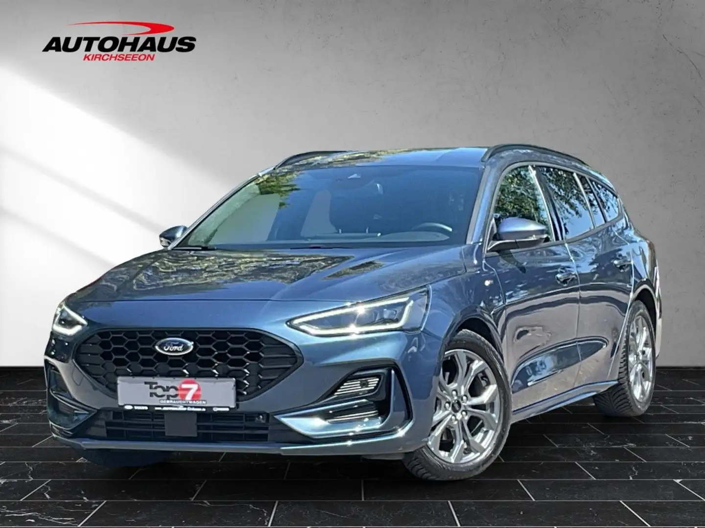 Ford Focus ST-Line Bluetooth Navi LED Klima el. Fenster Bleu - 2