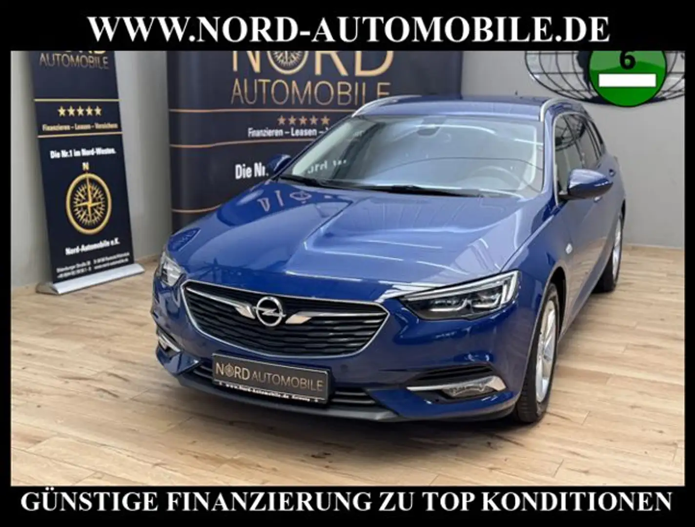 Opel Insignia ST 1.6 D INNOVATION *LEDER*360KAM*LED* INNOVATION Blauw - 1