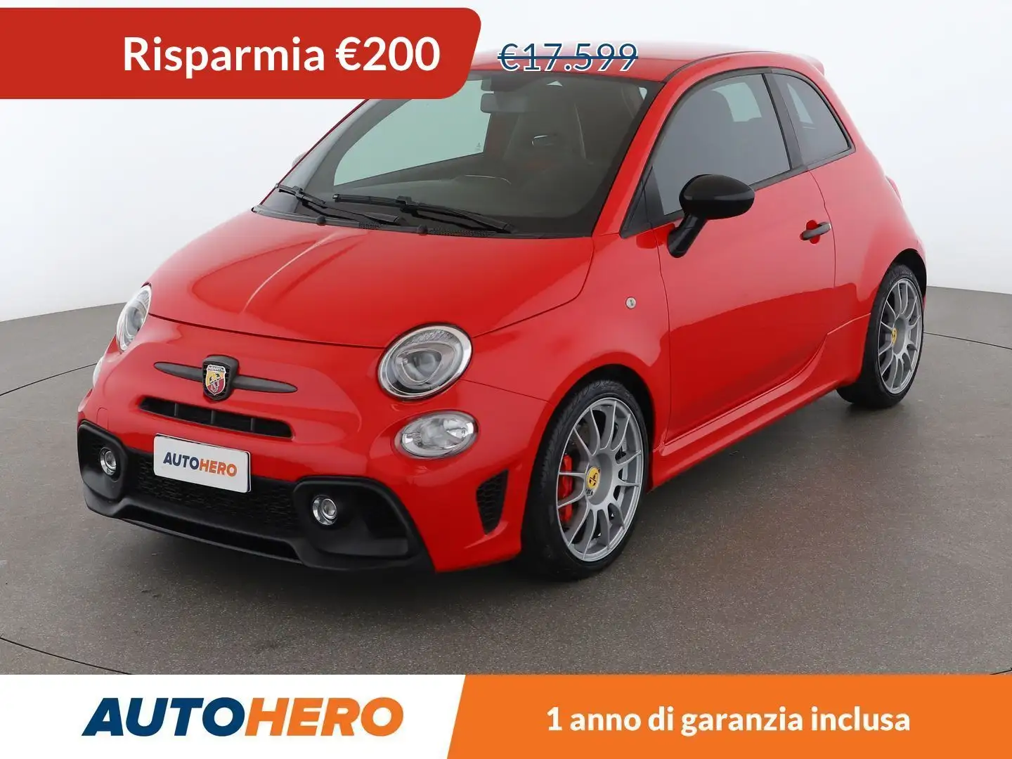 Abarth 595 1.4 Competizione 180 CV Rosso - 1