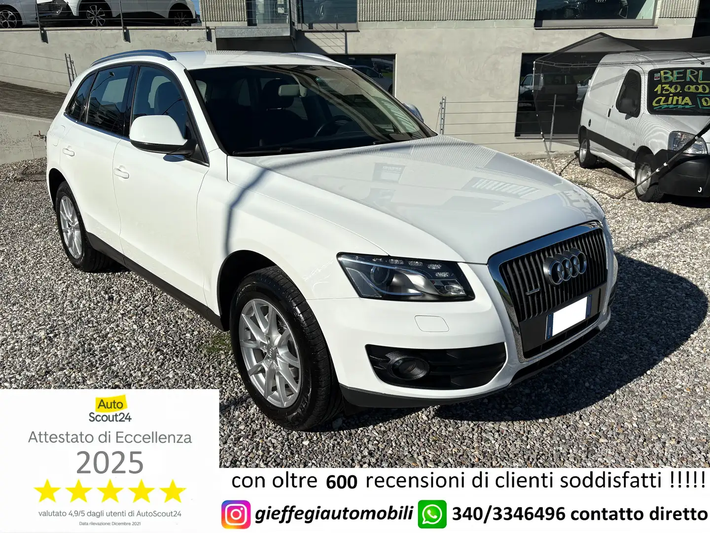 Audi Q5 Q5 2.0 tdi Advanced quattro 143cv Bianco - 1