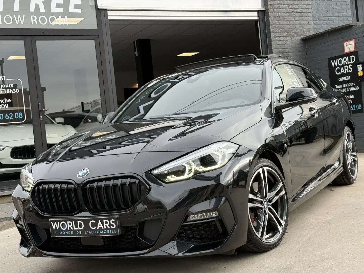 BMW 218 iA Gran Coupé PACK M TOIT PANO COCKPIT CAMERA FULL Schwarz - 1