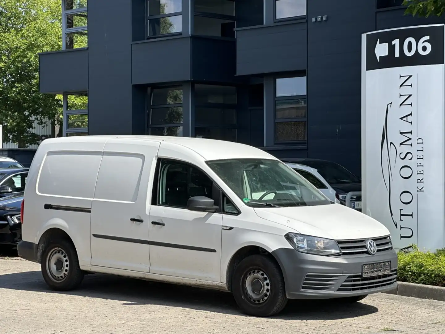 Volkswagen Caddy 2.0 TDI Maxi   KLIMA Blanc - 1