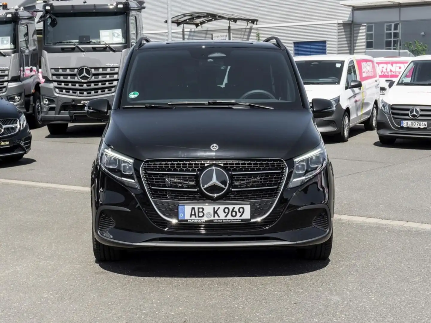 Mercedes-Benz V 250 d 4MATIC STYLE Lang Distronic AHK Standhzg Zwart - 2