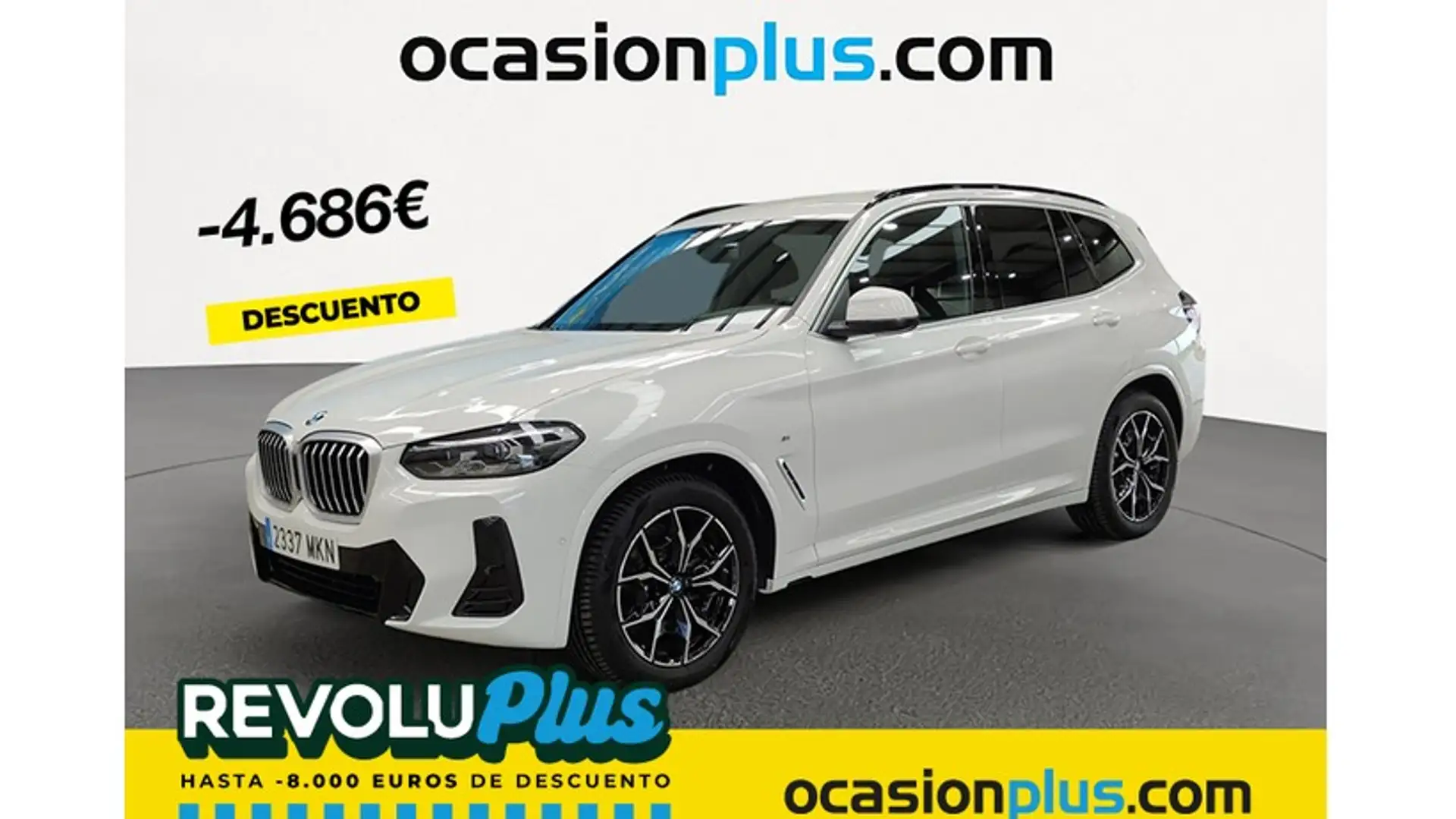 BMW X3 xDrive 20dA xLine Blanco - 1