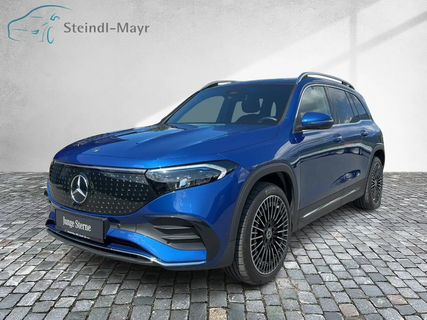 Mercedes-Benz EQB 300 4MATIC Österreich-Edition AMG Line AMG Синій - 2