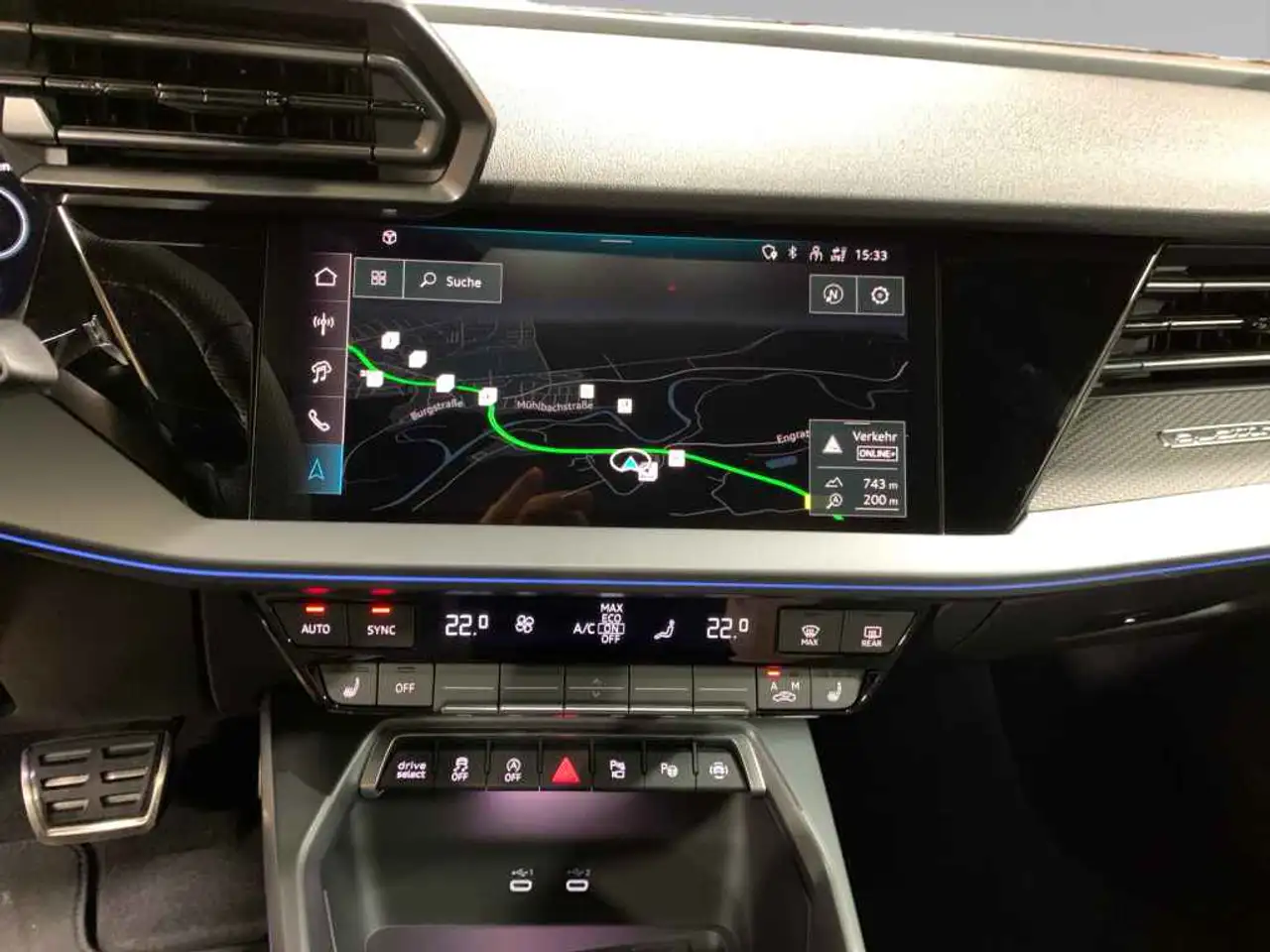 Audi RS3 RS 3 Limousine *RS-ABGAS*V-MAX280*LEDER*MATRIX* 14