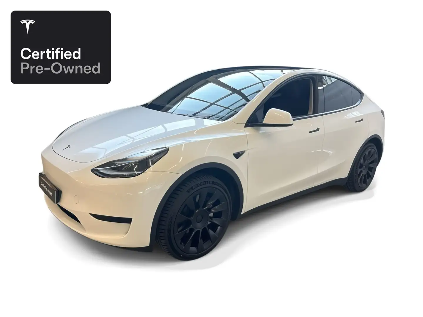 Tesla Model Y Rear-Wheel Drive "Certified Pre-Owned" Blanc - 1