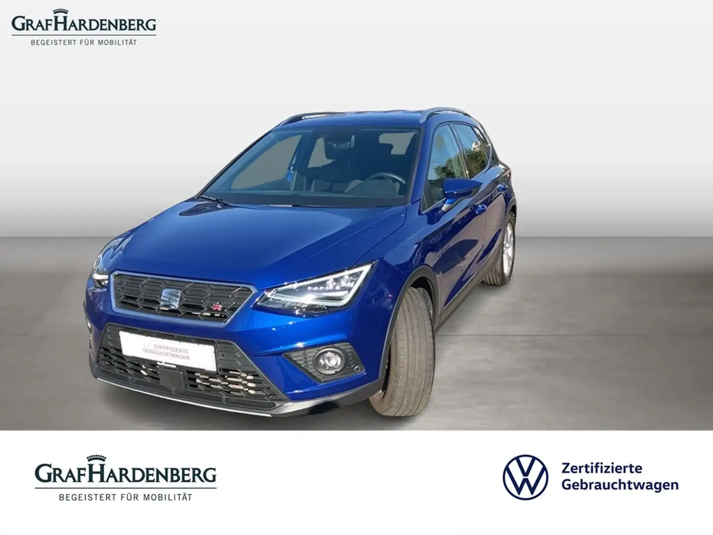 SEAT Arona FR 1.0 TSI DSG LED ACC Climatronic Bleu - 1