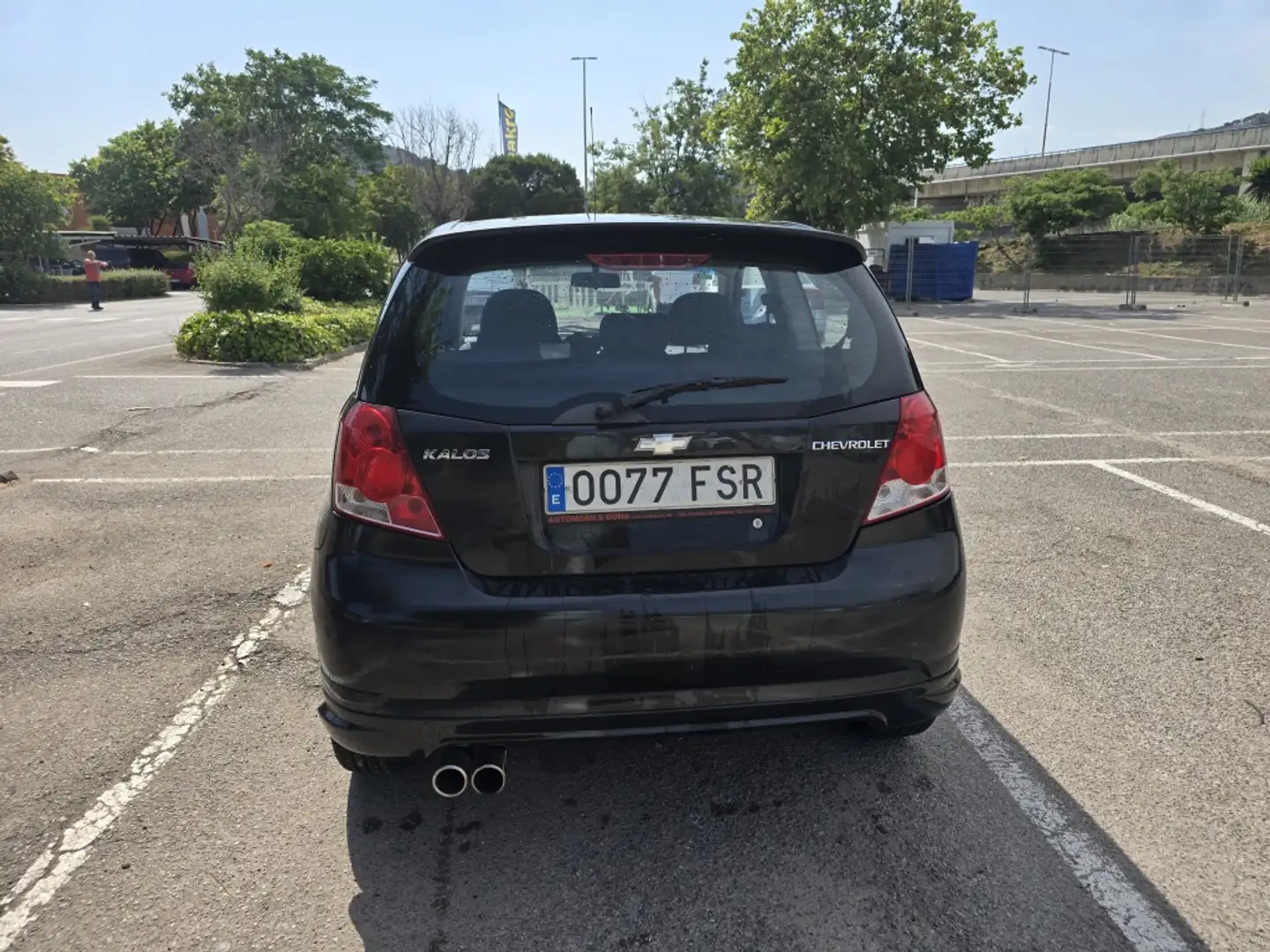 Chevrolet Kalos 1.4 16v Sport Zwart - 2