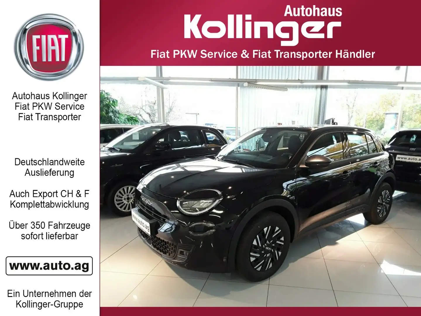 Fiat 600 1.2 M-HYBRID WINTER KLIMA Negro - 1