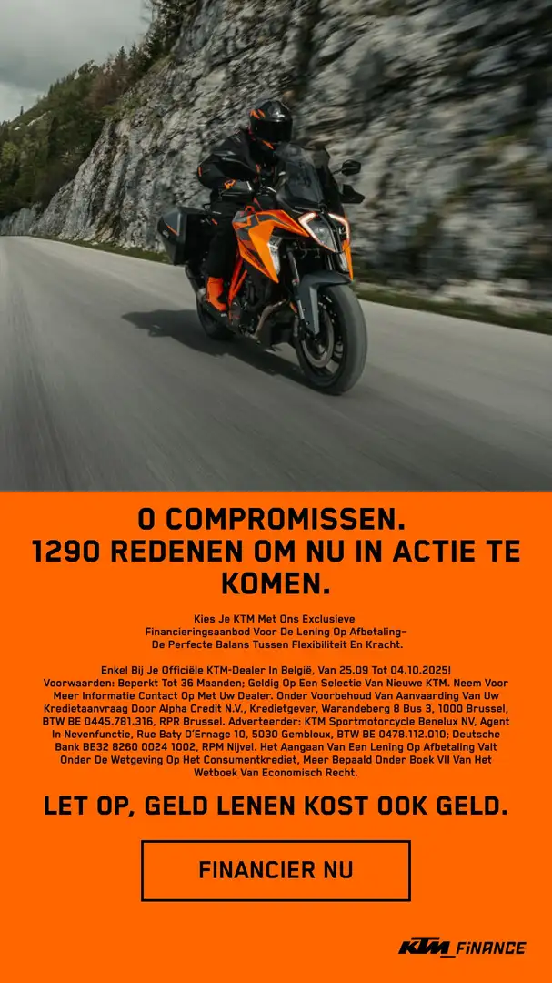 KTM 1290 Super Duke GT Oranje - 2