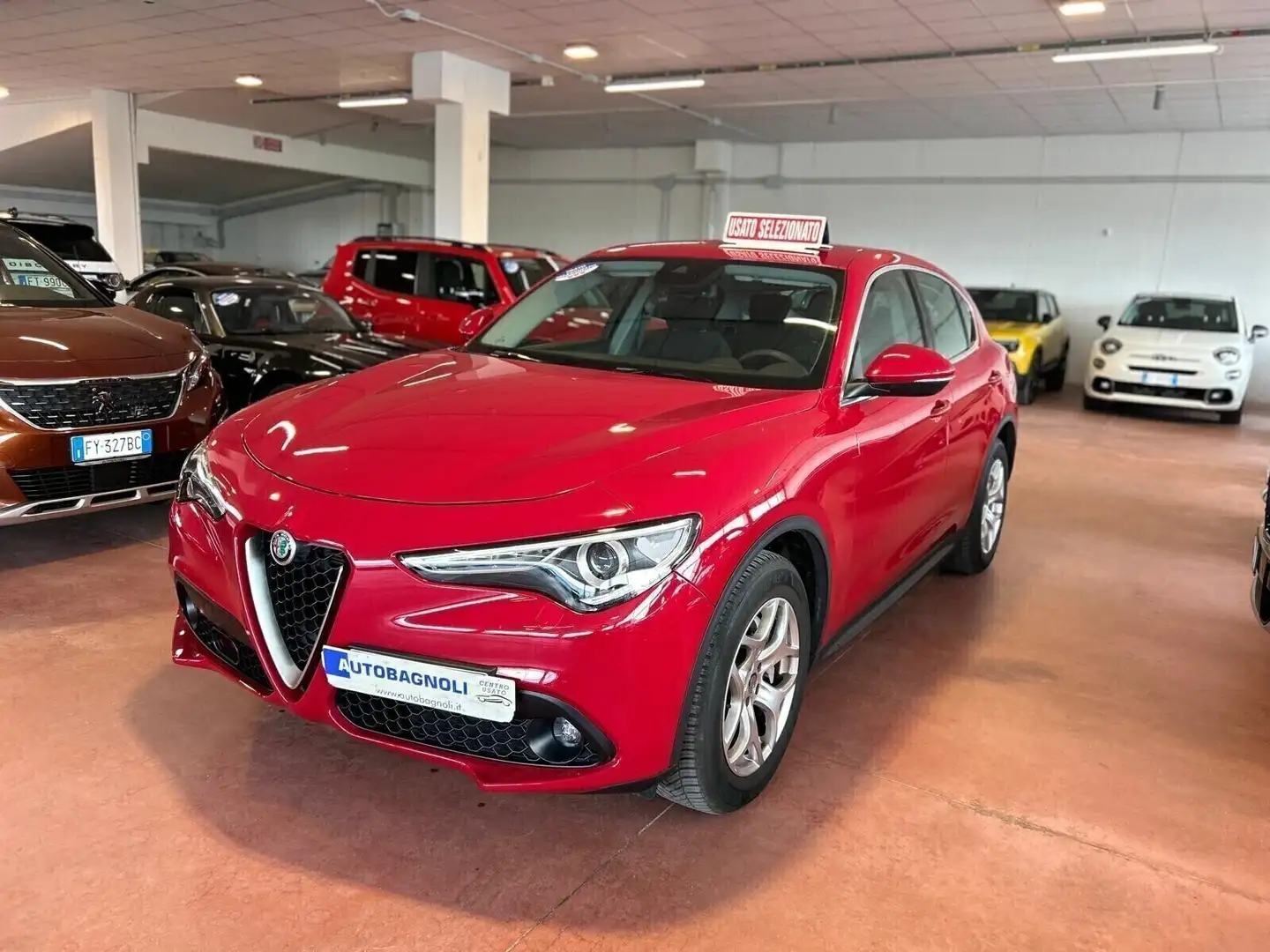 Alfa Romeo Stelvio BUSINESS 2.2 Turbodiesel AT8 Q4 53000 KM Rosso - 1