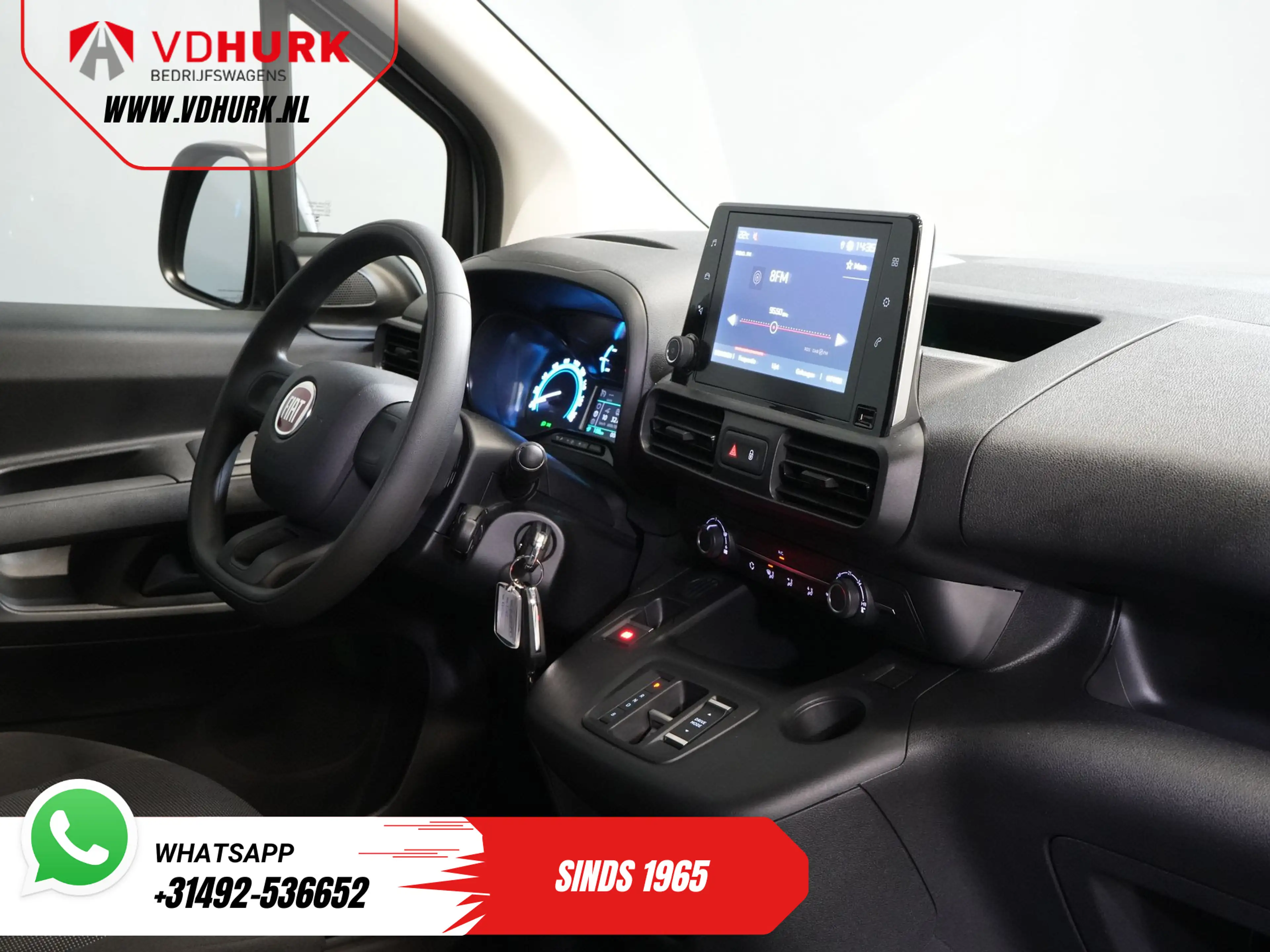 Fiat E-Doblo L2 50 kWh 285 WLTP Carplay/ Snellader/ Camera/ Cru — photo 3