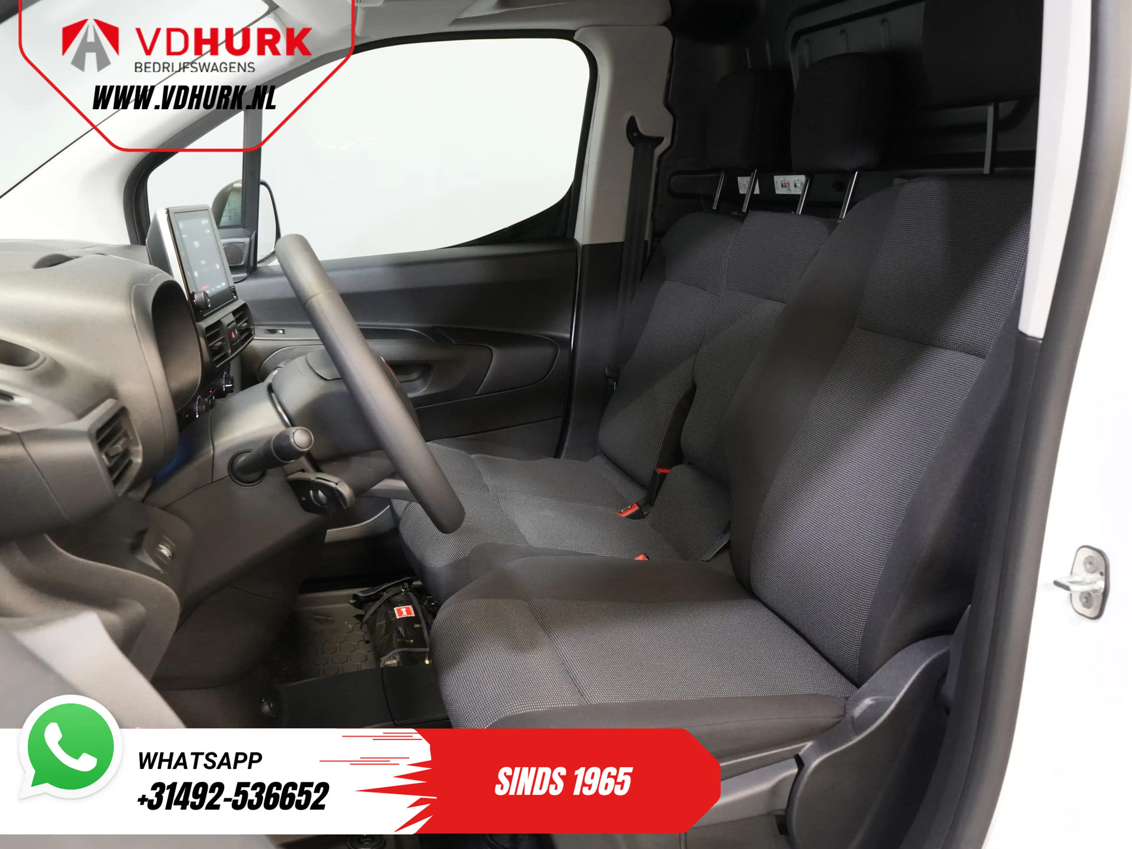 Fiat E-Doblo L2 50 kWh 285 WLTP Carplay/ Snellader/ Camera/ Cru — photo 12