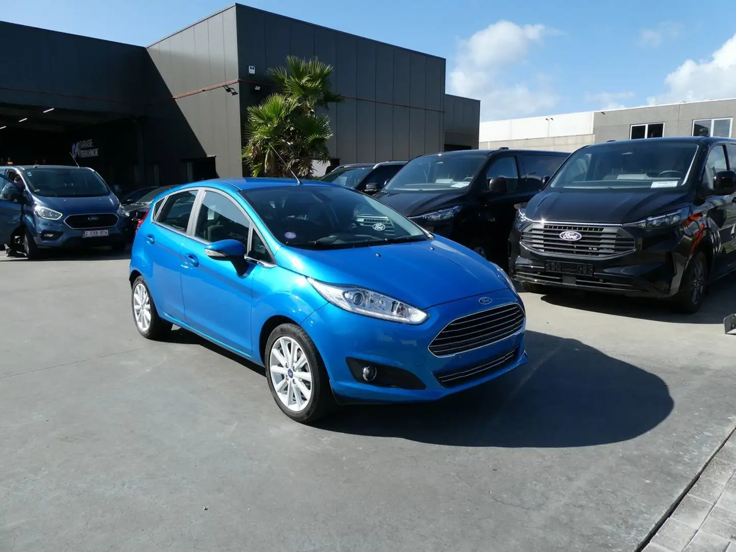 Ford Fiesta 5d 1.0i 100pk Automaat Titanium '15 44000km (00930 Bleu - 1