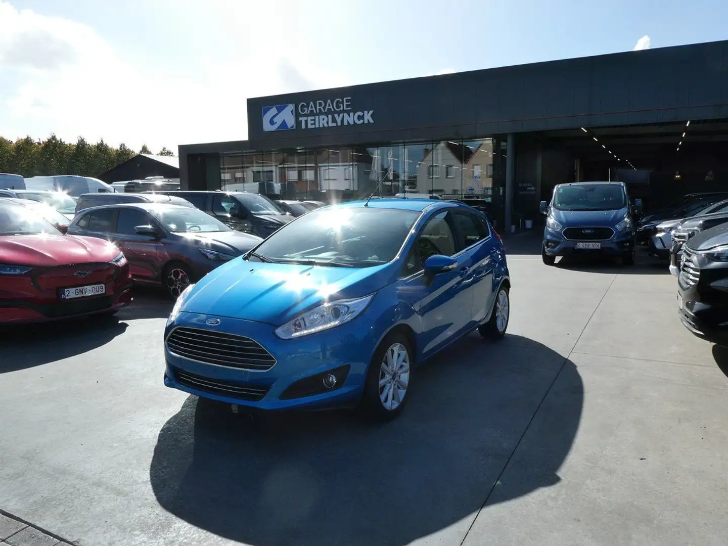 Ford Fiesta 5d 1.0i 100pk Automaat Titanium '15 44000km (00930 Bleu - 2