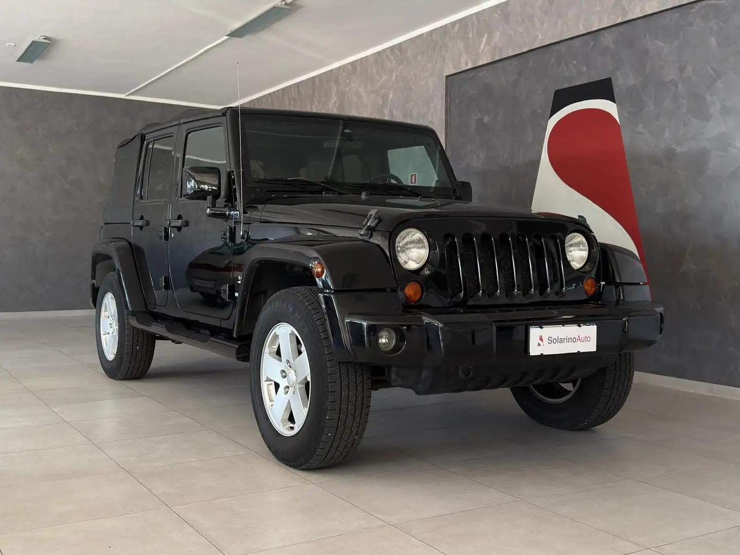 Jeep Wrangler Wrangler Unlimited 3.8L V6 Sahara auto-UnicoPropr Noir - 1