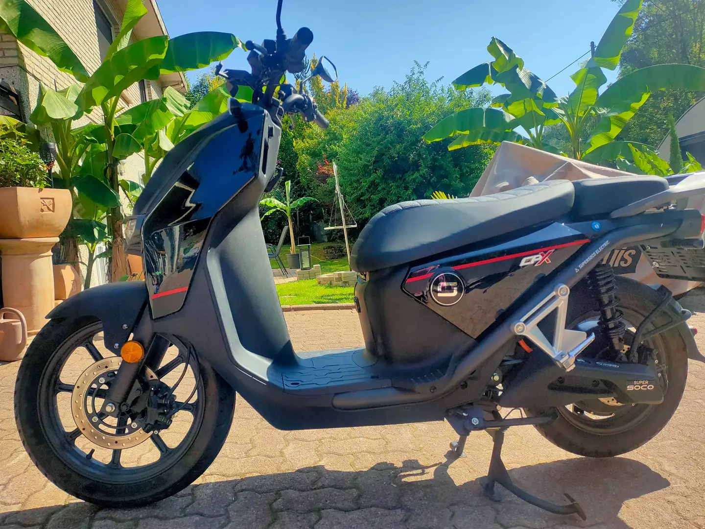Super Soco CPX 45 km/h, 2 Batterien, 100 km ECHTE! Reichweite Negru - 2