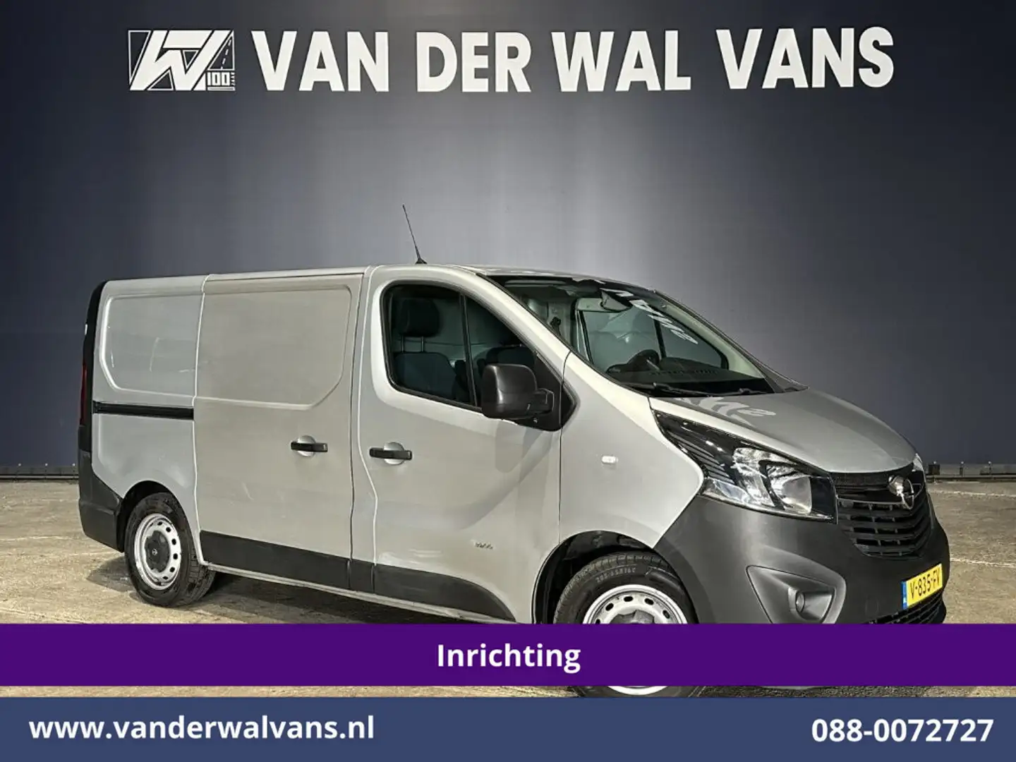 Opel Vivaro 1.6CDTI 126pk L1H1 inrichting Euro6 Airco | Naviga Argent - 1