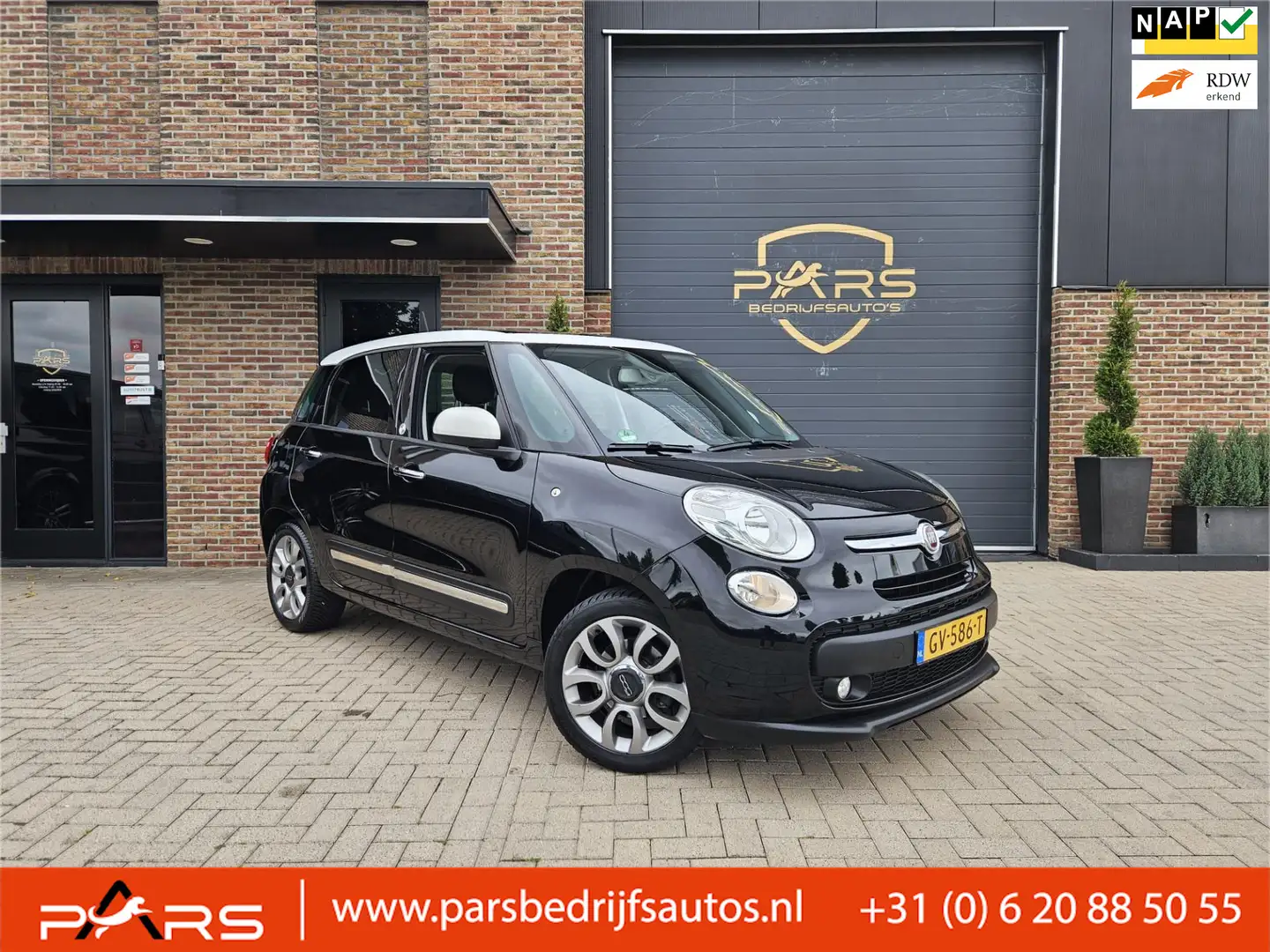 Fiat 500L 0.9 TwinAir Lounge Zwart - 1
