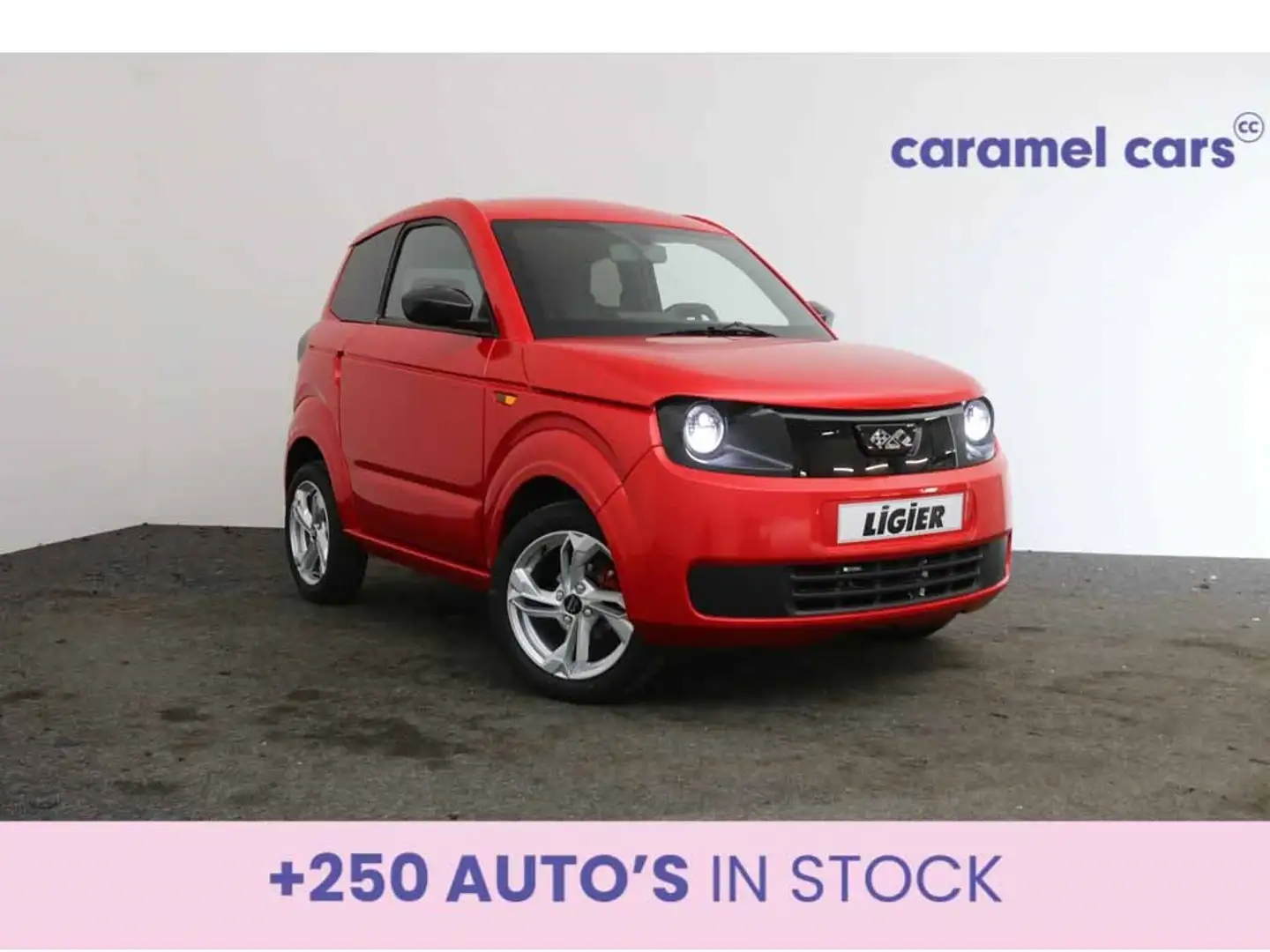 Ligier Myli E-PIC ELECTRIC *DAB*CARPLAY*ACHTERUITRIJCAMERA* Rood - 1