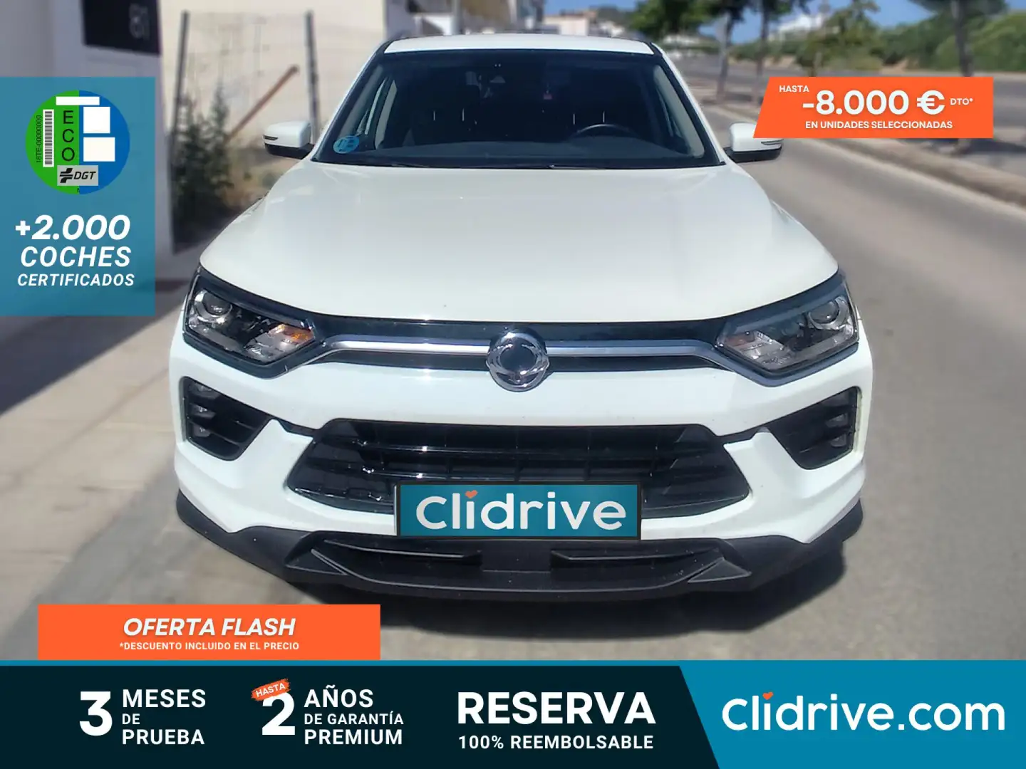 SsangYong Korando G15 Urban Plus 4x2 L.P. Blanc - 1