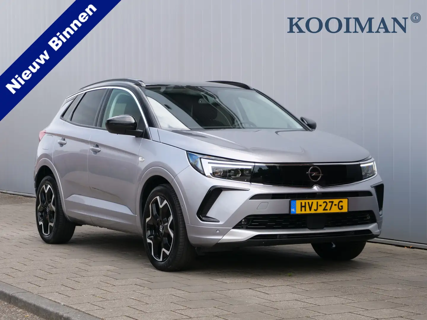 Opel Grandland 1.2 Turbo 130pk Ultimate Automaat Navigatie / LED Grijs - 1