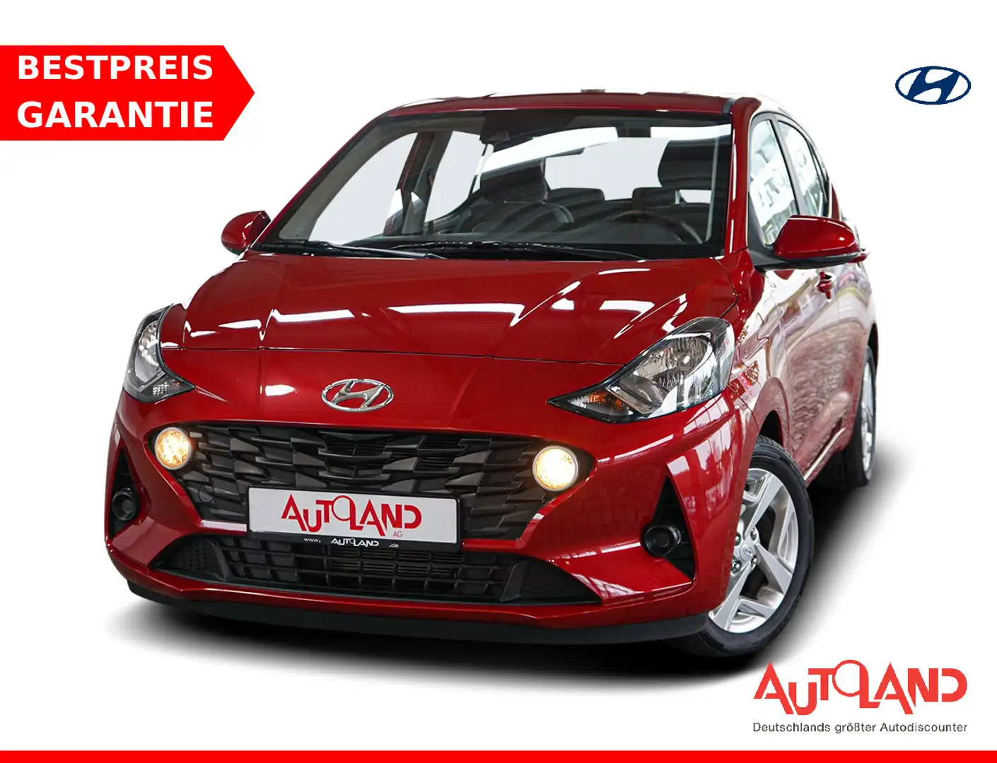 Hyundai i10 1.2 Trend Android Apple Sitzheizung PDC Rot - 1