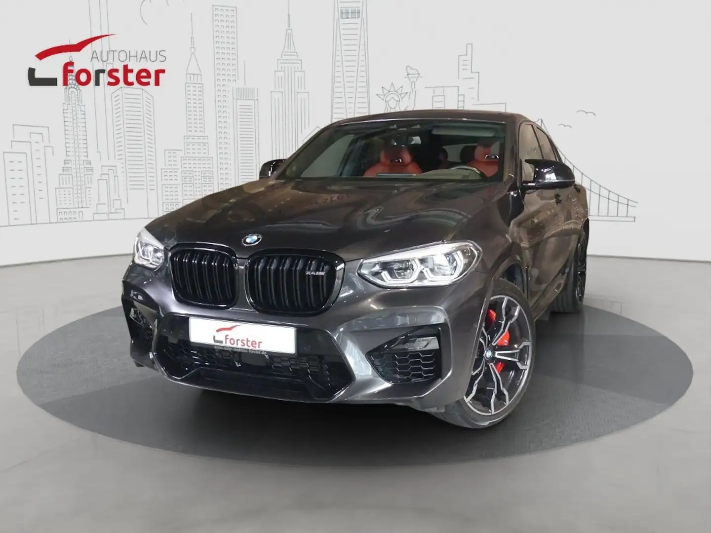 BMW X4 M Competition HUD ACC DAB Harman Kardon Šedá - 1
