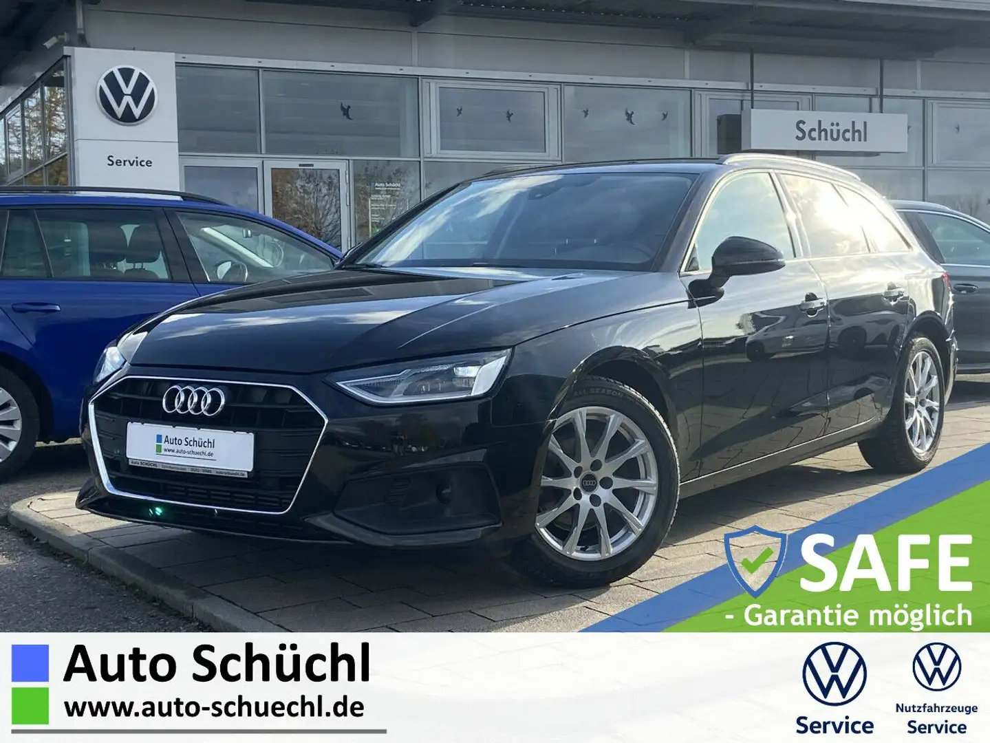 Audi A4 Avant 35 2.0 TFSI S-tronic 17"+EL.HECK+NAVI+L Schwarz - 1